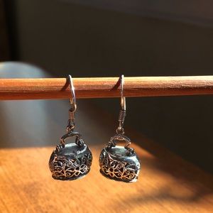 Silver Filigree Earrings